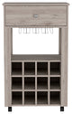 Ace Bar Cart, Light Gray