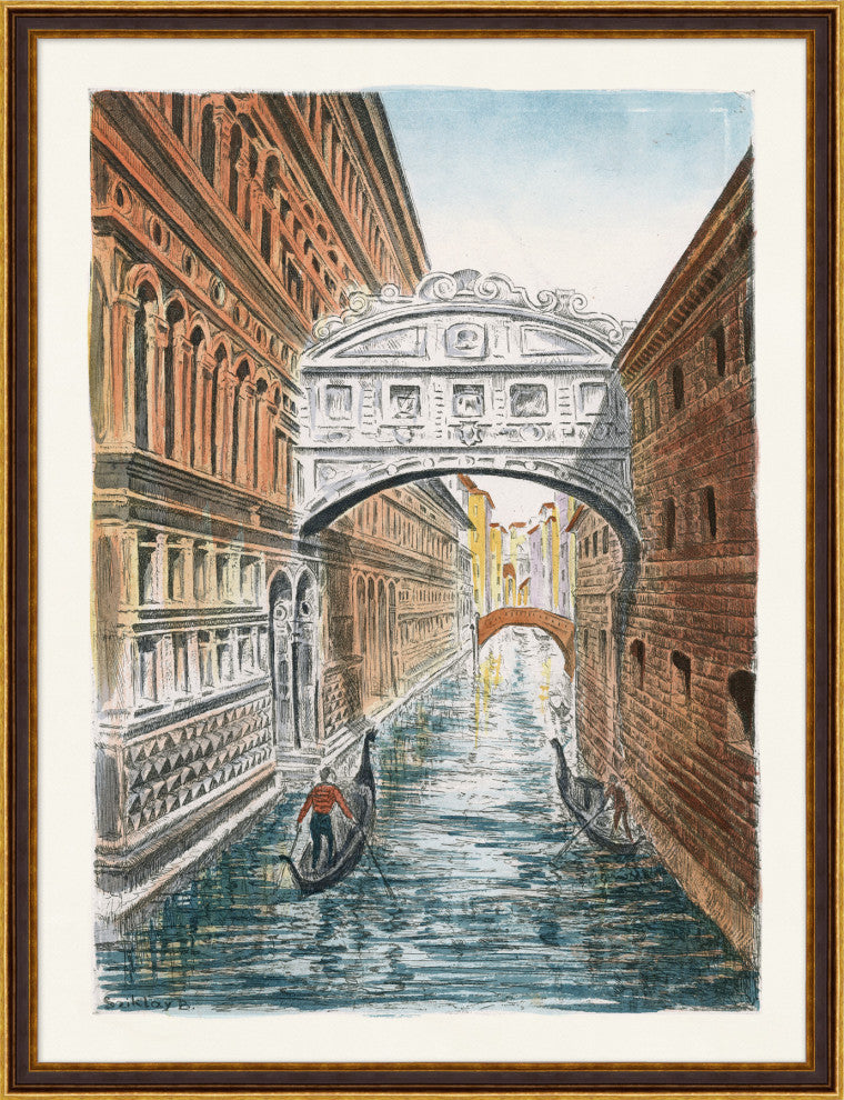 Vivid Venice 1, Giclee Reproduction Artwork