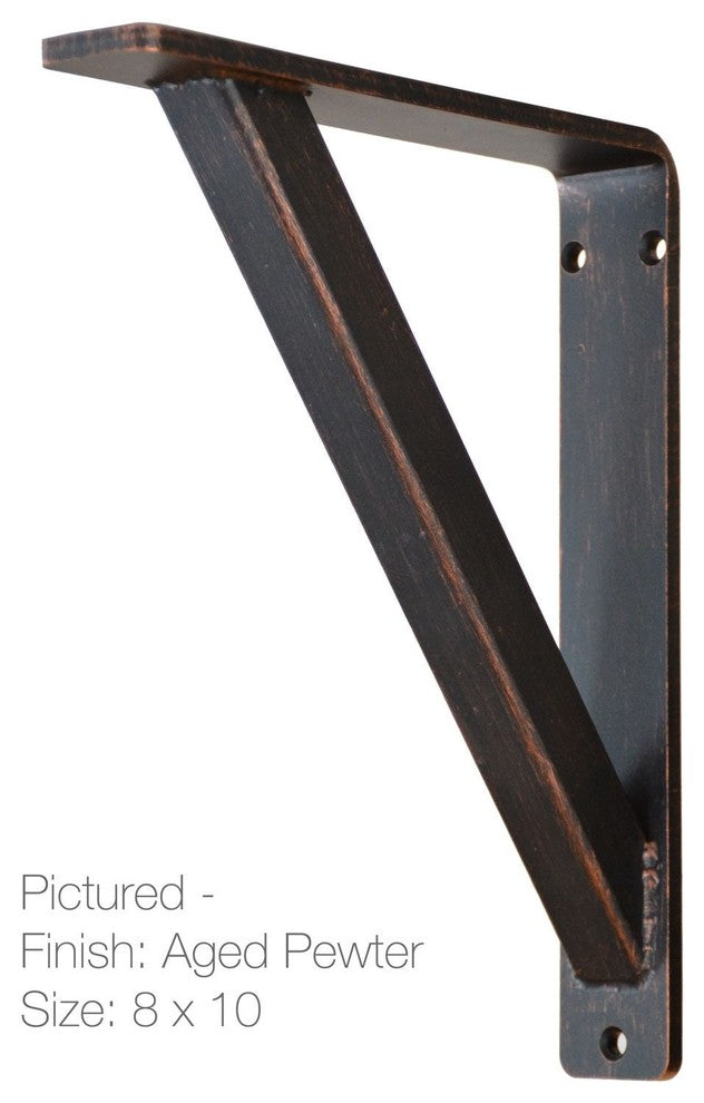 Parsons Iron Corbel 1.5", Black, 8"x10"