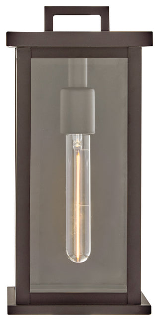 Hinkley Weymouth Wall Mount Lantern, Oil Rubbed Bronze, Extra Small