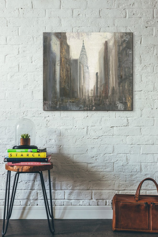 "Urban Movement" Giclee Canvas Wall Art, 20"x24"