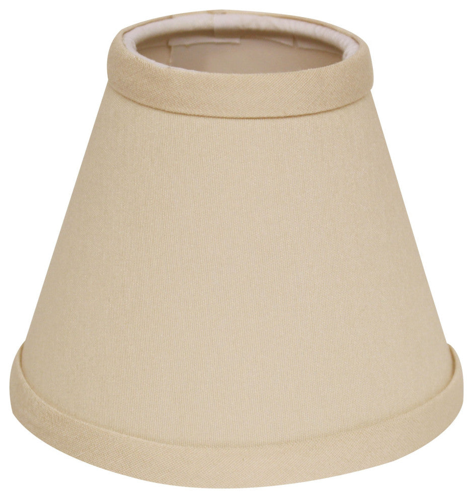 4" Slate Gray Set of 6 Chandelier No Slub Lampshades