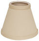4" Slate Gray Set of 6 Chandelier No Slub Lampshades