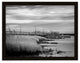 Historic New Castle 2 Coastal Landscape Framed Photo Paper Wall Art Prints, Black, 16" X 20"