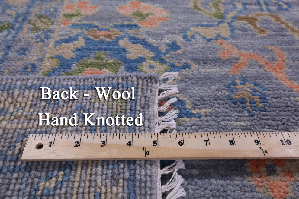 Turkish Oushak Handmade Wool Rug 6' 1" X 8' 9" - Q15479