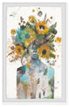 "Sunflower Jewel" Framed Painting Print, 16x24