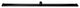 ALFI brand ABLD59B-BM 59" Black Matte Stainless Steel Linear Shower Drain