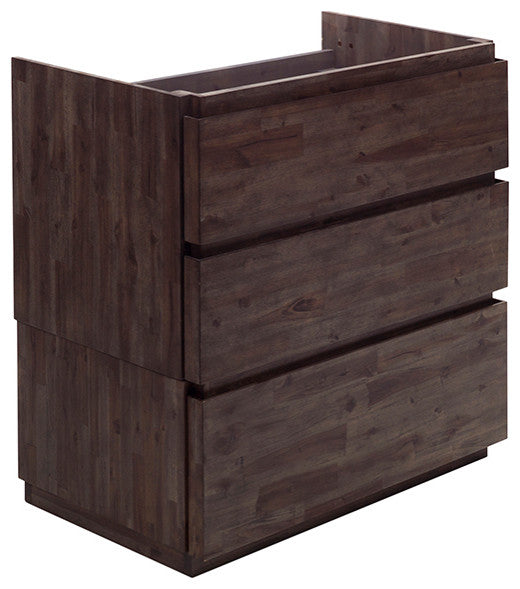 Formosa Floor Standing Double Sink Modern Bathroom Cabinet, 58"