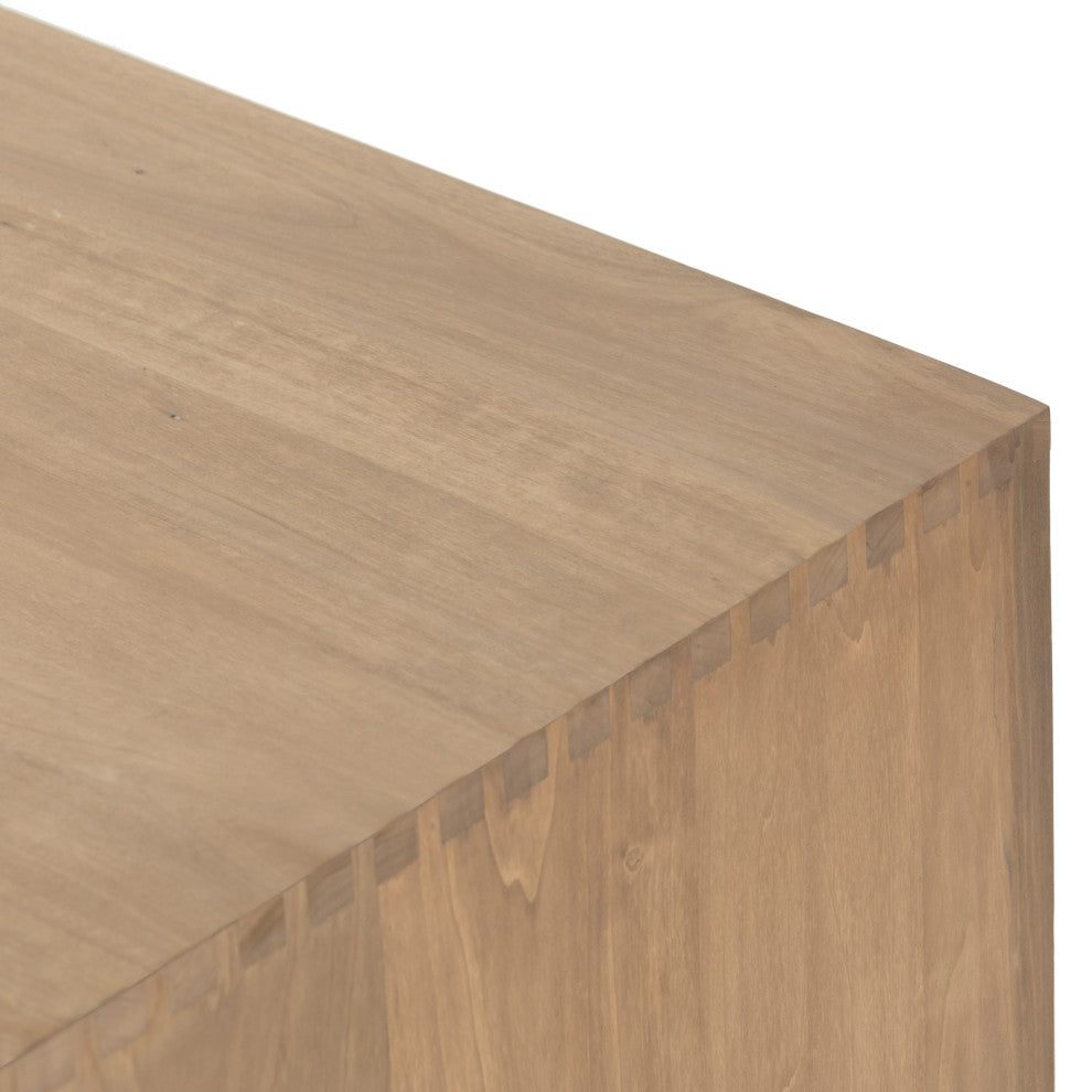 Isador Executive Desk-Dry Wash Poplar