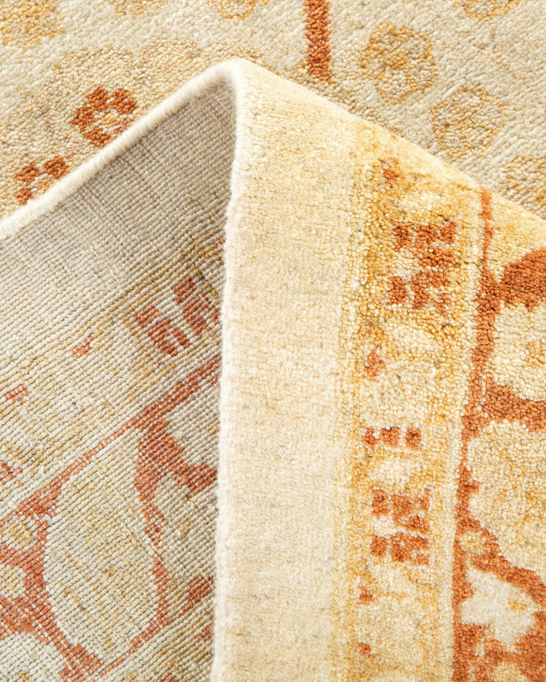 Mogul, One-of-a-Kind Hand-Knotted Area Rug Ivory, 8'4"x10'6"