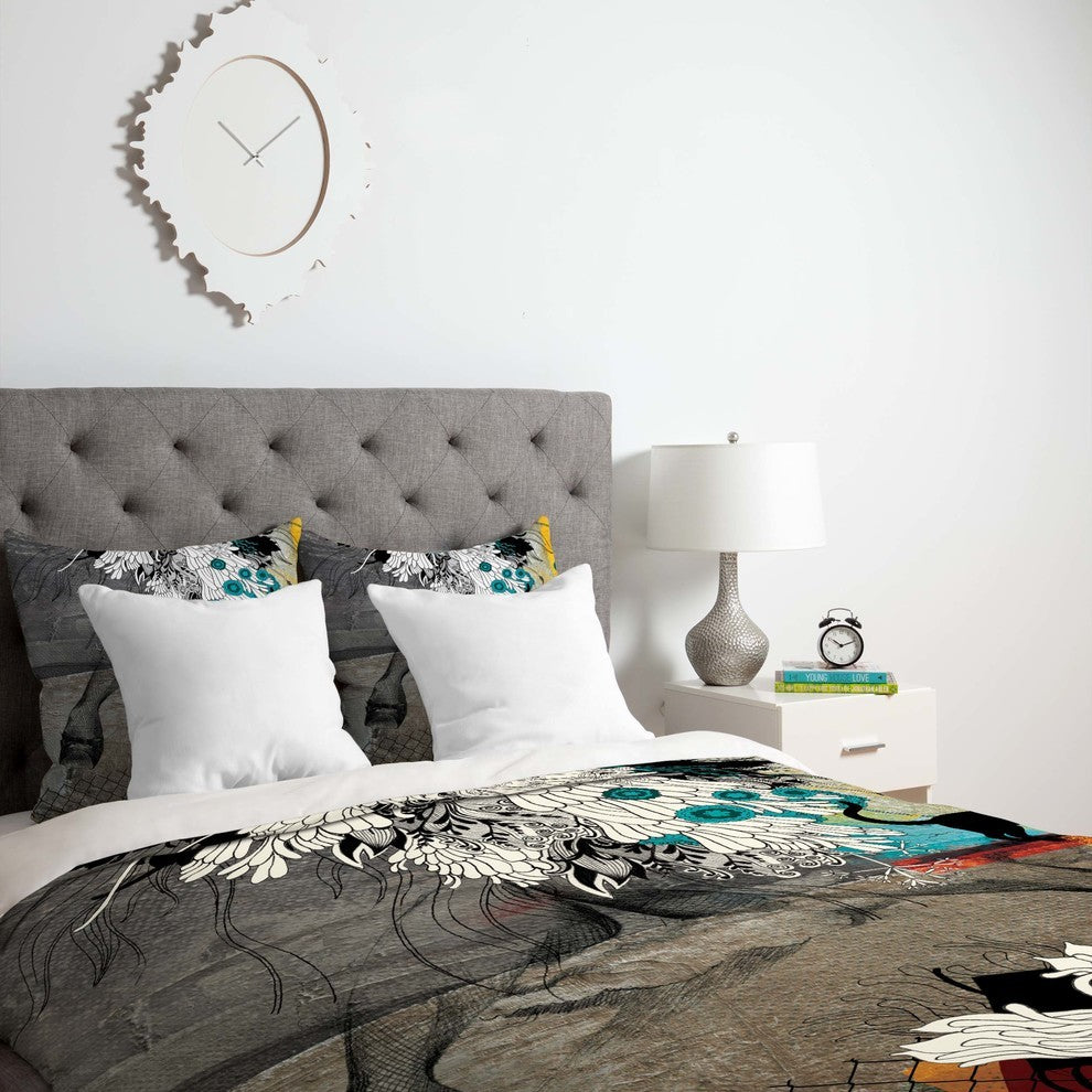 Deny Designs Iveta Abolina Stay Awhile Duvet Cover - Lightweight