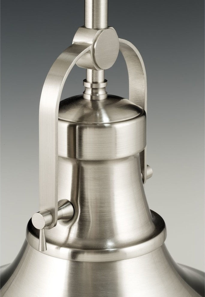 1-Light Mini-Pendant, Brushed Nickel