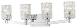 Z-Lite Aubrey 4-Light Vanity, Chrome, 1931-4V-CH