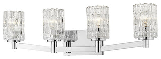 Z-Lite Aubrey 4-Light Vanity, Chrome, 1931-4V-CH