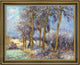 Gustave Loiseau Winter Framed Premium Canvas Print, 20"x25"