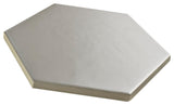 HexTile Ceramic Floor and Wall Tile, Matte Grey, Sample