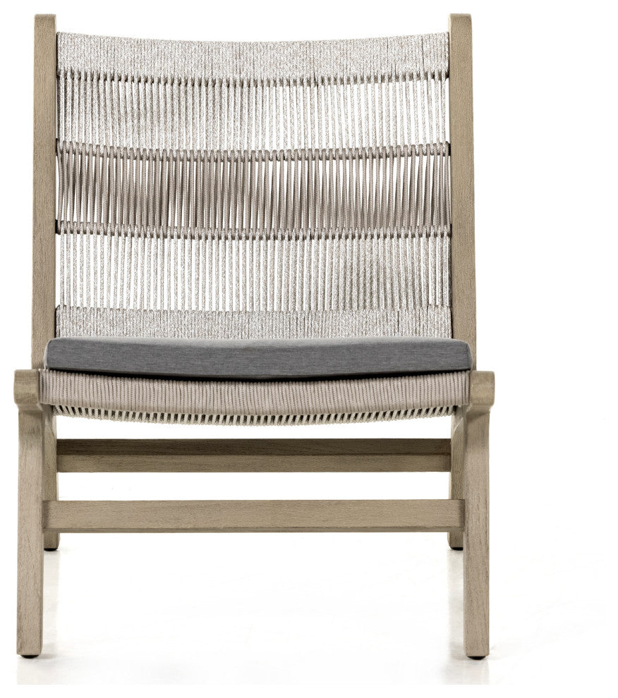 Julian Outdoor Chair-Weathered Grey