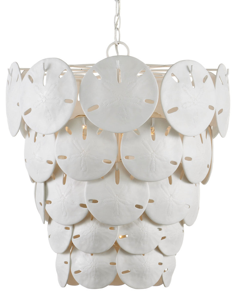 Tulum White Chandelier