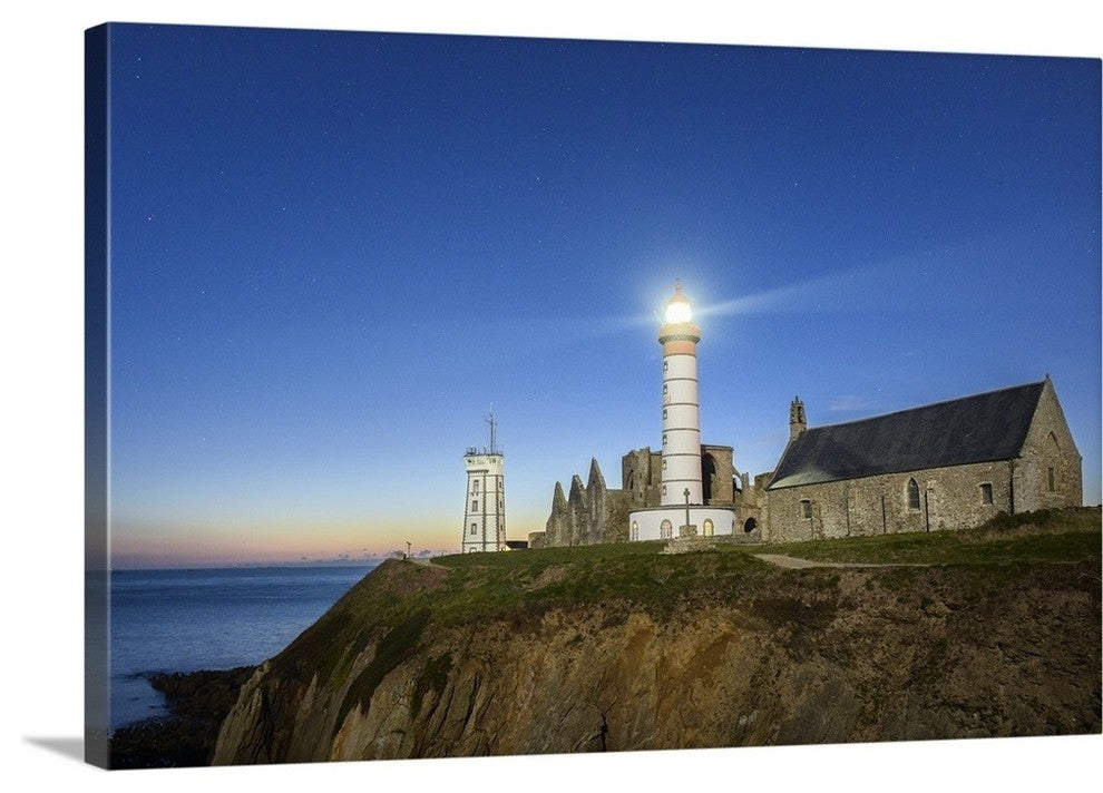 "Bretagne, Saint Mathieu II" Wrapped Canvas Art Print, 24"x16"x1.5"
