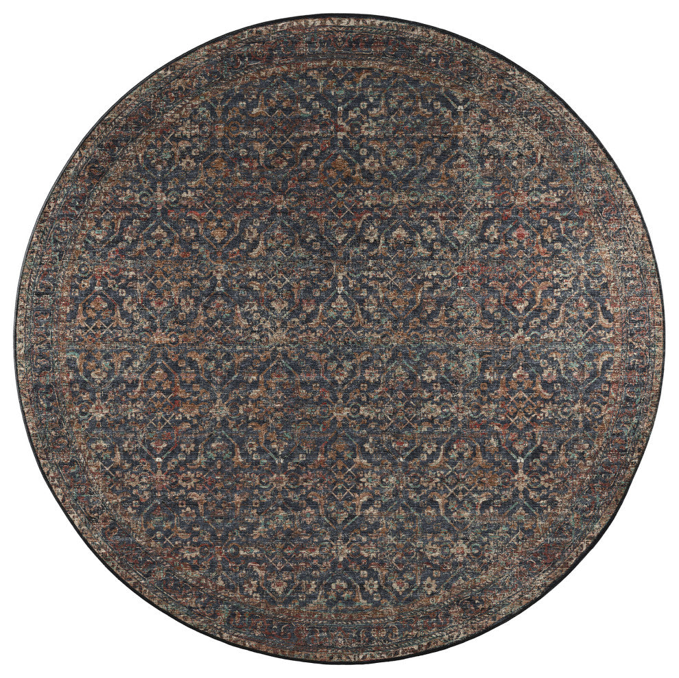 Jericho JC10 Midnight 10' x 10' Round Rug