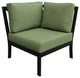 kathy ireland Madison Ave. Corner Sofa in Forest