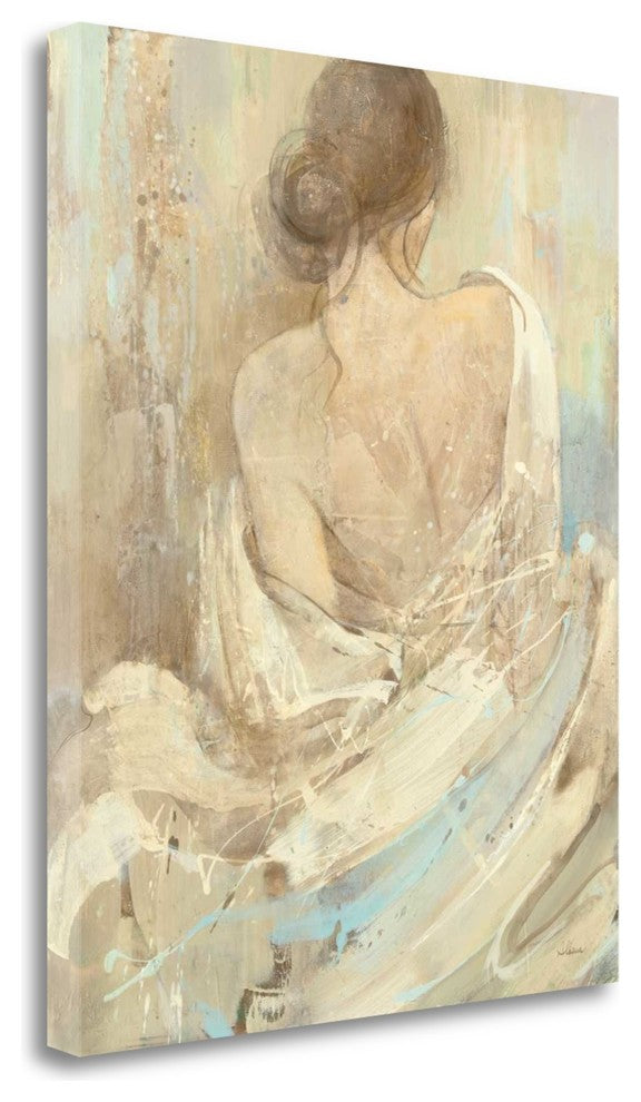 "Abstract Figure Study I" By Albena Hristova, Giclee on Gallery Wrap Canvas