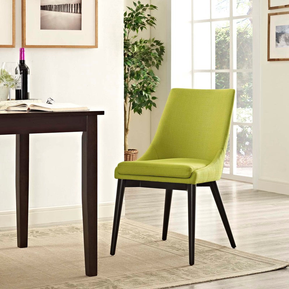 Modern Wheatgrass Viscount Fabric Dining Chair