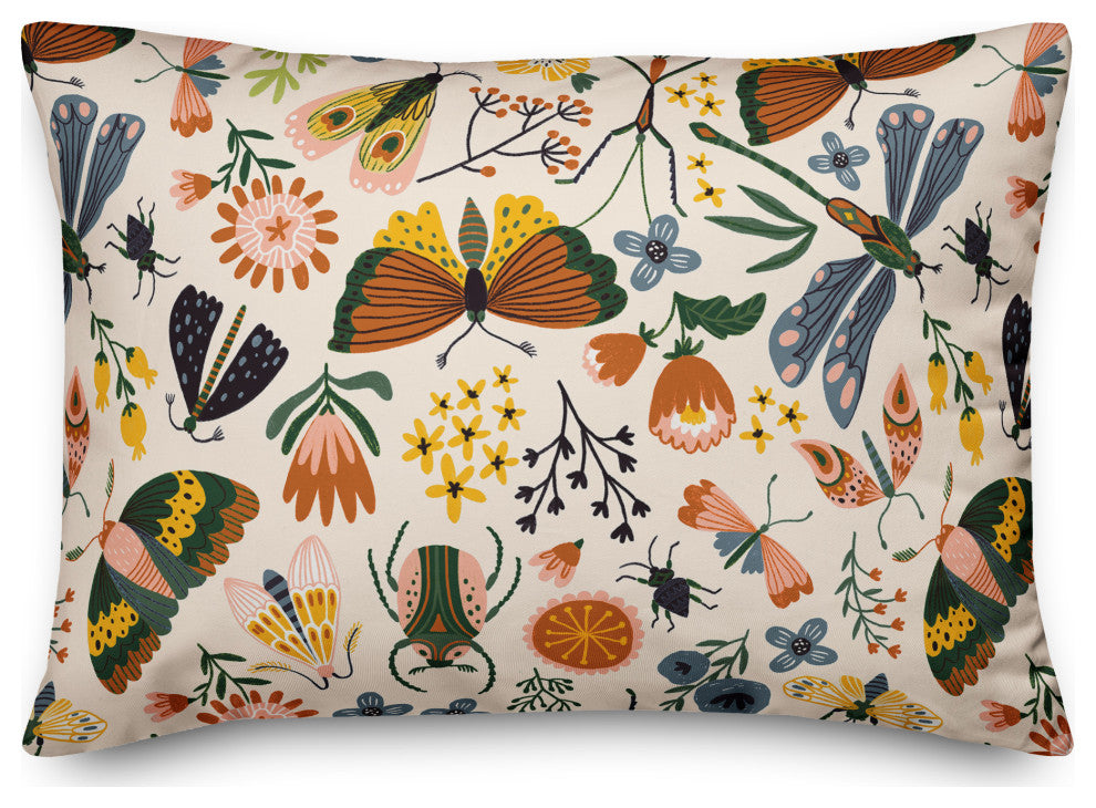 Bug Collection 14x20 Spun Poly Pillow