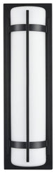 LED Light 6 in. Powder Coated Black Outdoor