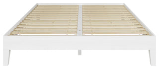 Nix Queen Platform Bed, White