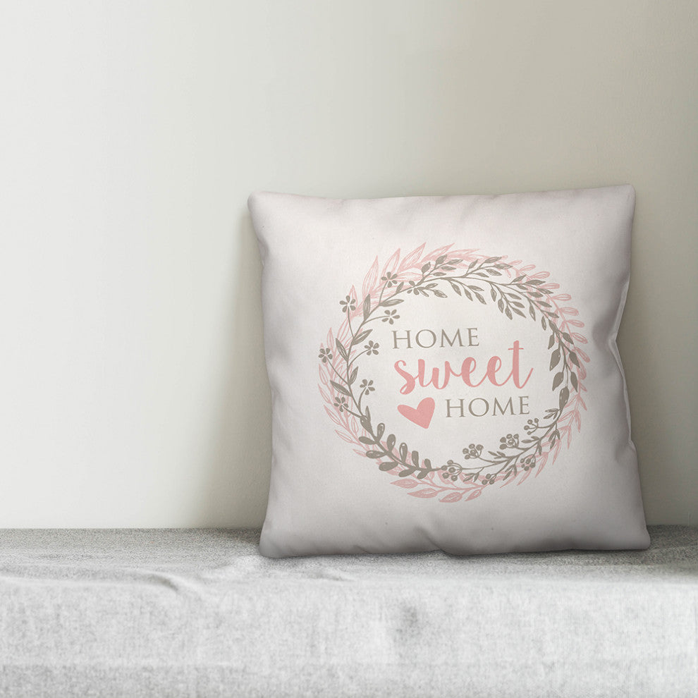 Home Sweet Home 18x18 Spun Poly Pillow