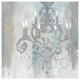 "Candelabra Teal II" Digital Paper Print by James Wiens, 26"x26"