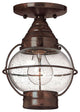 Hinkley Cape Cod Small Convertible Flush Mount, Sienna Bronze