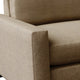 Nativa Interiors Revolution Sofa 105", Brown, Depth: Classic