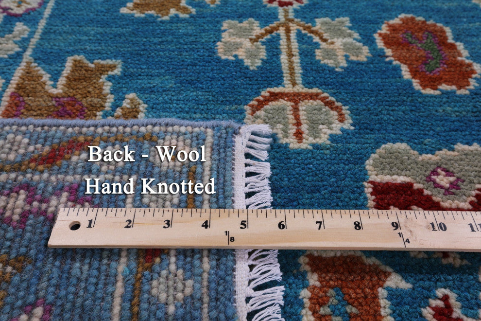 5' 1" X 8' 5" Turkish Oushak Handmade Wool Rug - Q15873