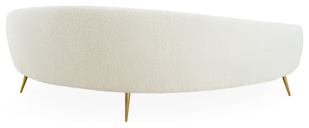 Ether Curved Sofa, Olympus Oatmeal