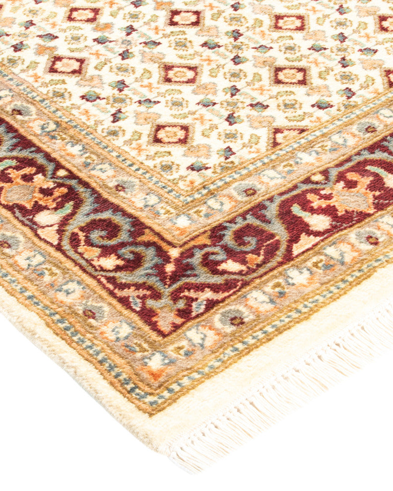 Mogul, One-of-a-Kind Hand-Knotted Area Rug Ivory, 4'1"x6'0"