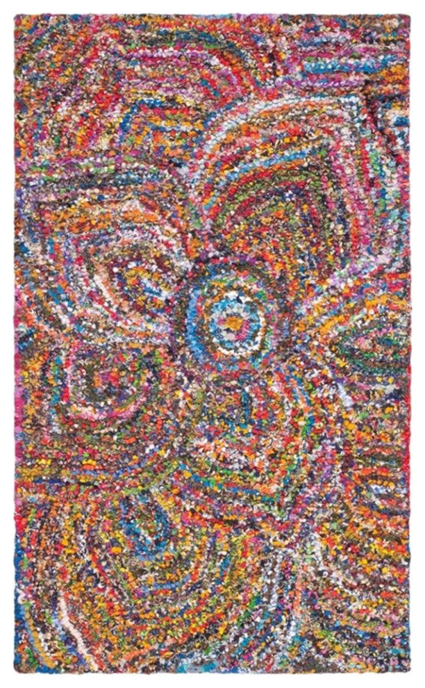 Safavieh Nantucket 5' X 8' Hand Tufted Cotton Pile Rug