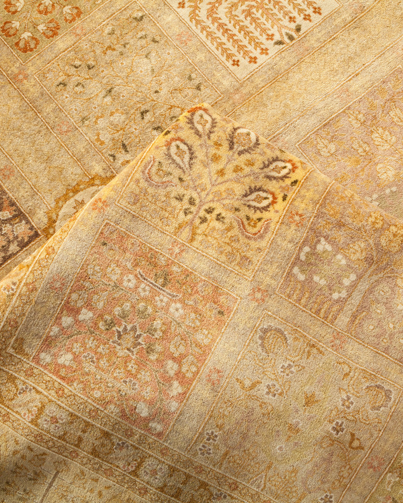 Harmony, One-of-a-Kind Hand-Knotted Area Rug Ivory, 8'1"x10'2"