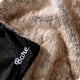 Faux Fur Blanket Ultra-Soft, Cozy, Variegated Chestnut, Oversized, 60"x80"