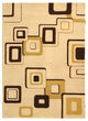 Safavieh Soho soh711a Geometric Rug, Beige/Brown, 6'0"x6'0" Round