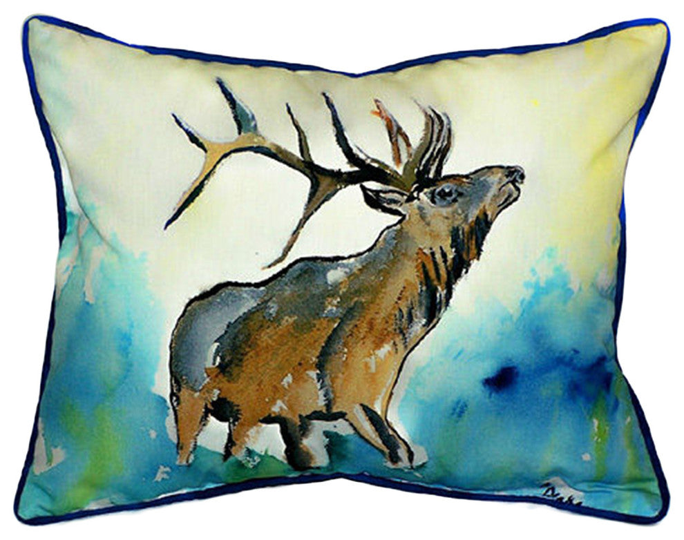 Betsy Drake Elk Extra Large 20 X 24 Indoor / Outdoor Pillow