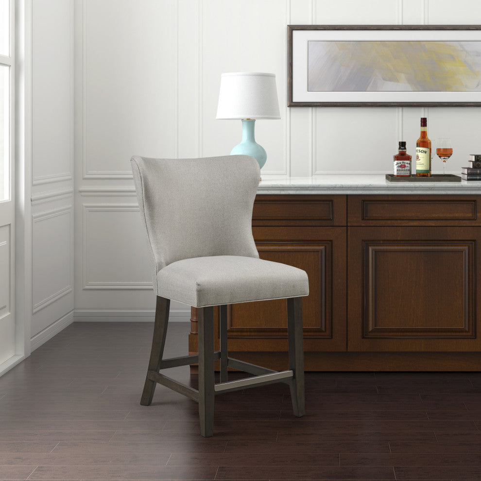 Madison Park Signature Helena Winged Counter Stools