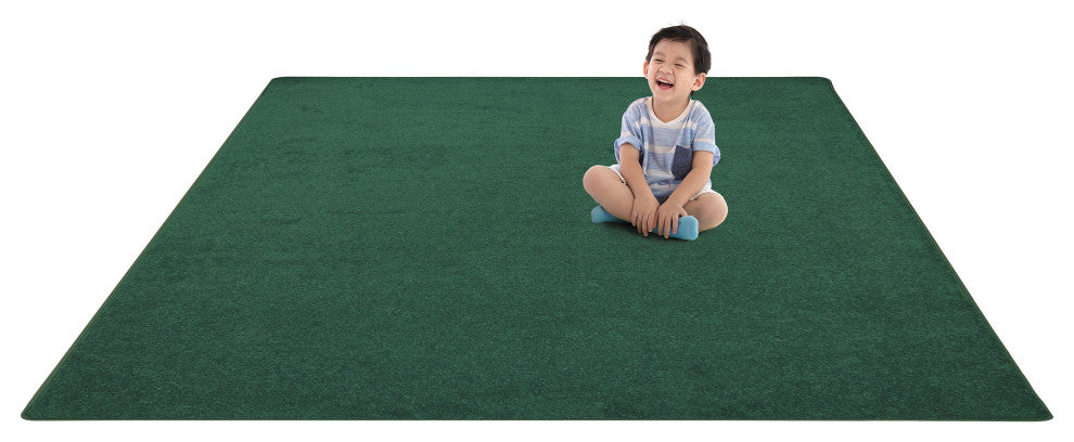 Kid Essentials Rug, Endurance, Forest, 6'x6'