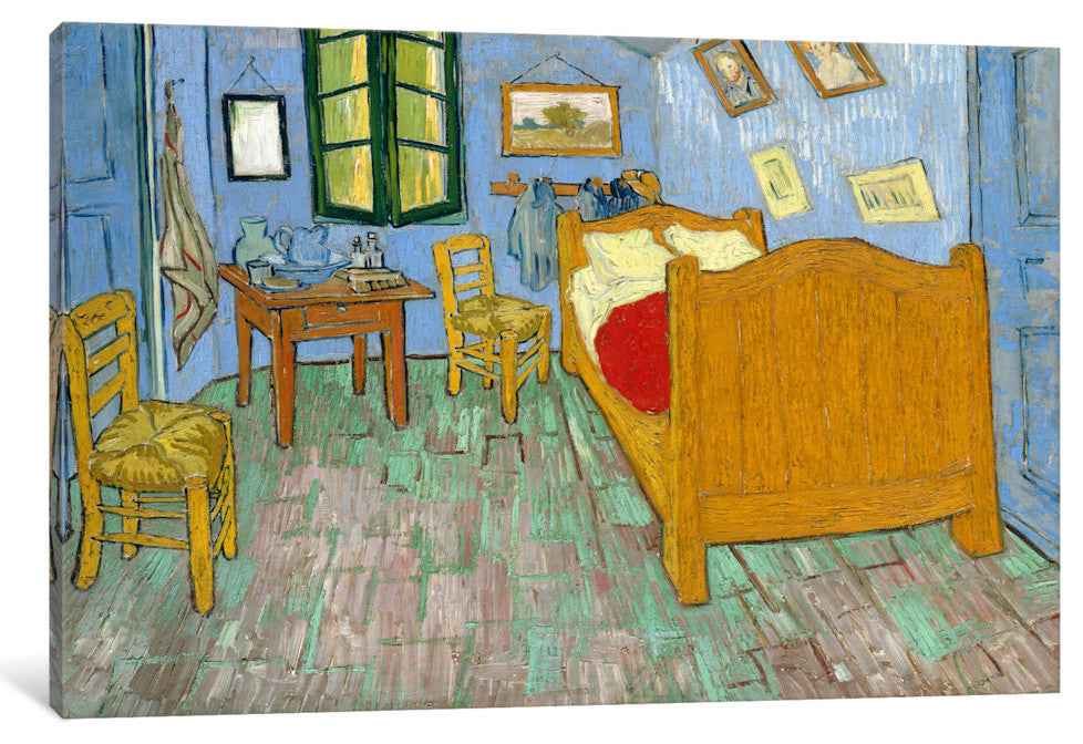 "Bedroom In Arles Ll" Wrapped Canvas Art Print, 40x26x1.5