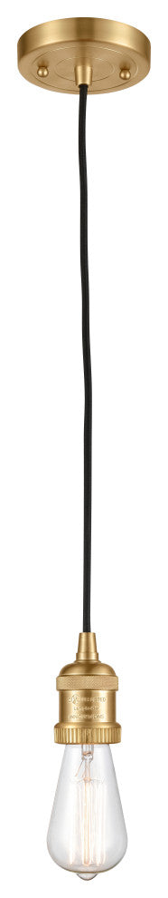 INNOVATIONS LIGHTING 201C-SG Bare Bulb 1 Light Mini Pendant