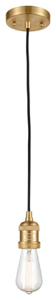 INNOVATIONS LIGHTING 201C-SG Bare Bulb 1 Light Mini Pendant