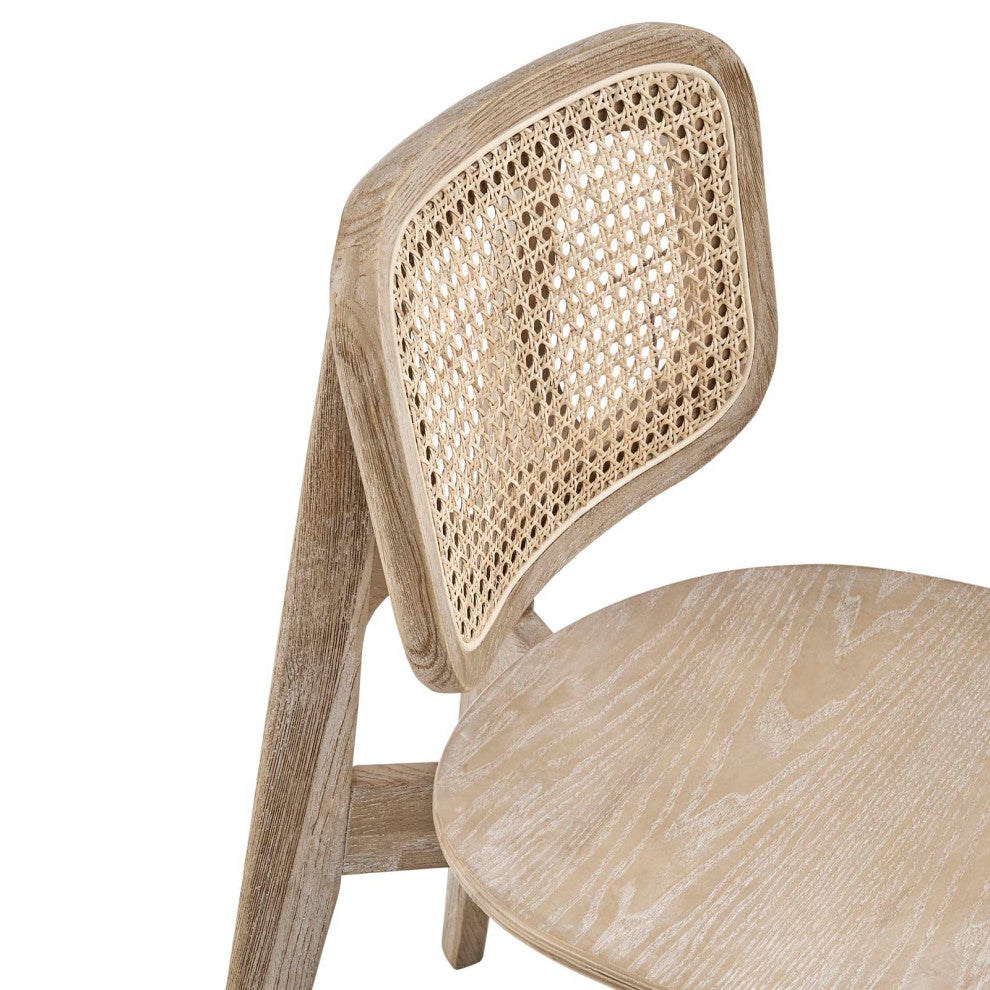 Habitat Wood Dining Side Chair, Gray