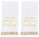SKL Home 2-Piece Everything Happens Hand Towel Set