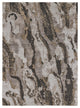 Weave & Wander Kayden Rug, Charcoal Gray/Beige, 10' X 14'